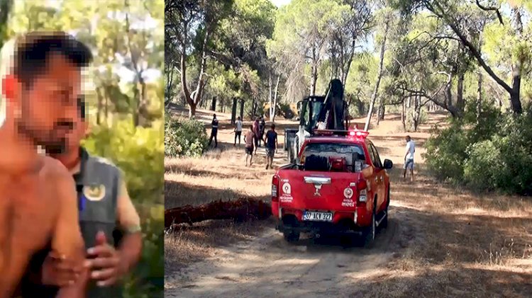 Manavgat'ta ormanı yakmaya çalışırken yakalandı... 'Allah'tan mesaj geldi'