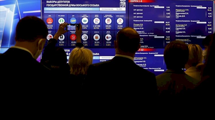 Rusya’da Duma seçimlerinden Putin’in partisi Birleşik Rusya birinci çıktı