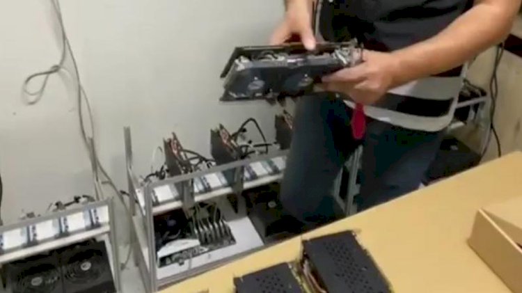 Kripto para madenciliği operasyonu