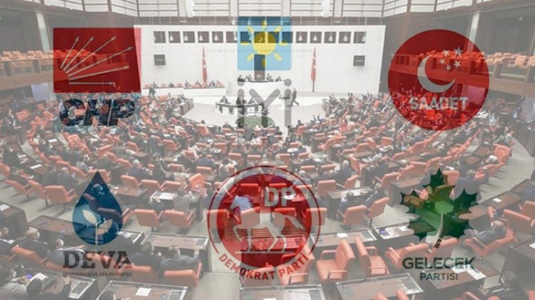 6 Siyasi partiden ortak toplantı