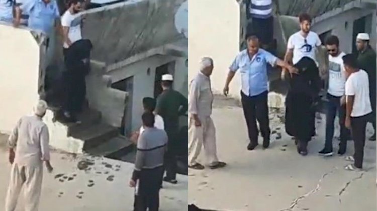 Çarşaflı hırsız girdiği evde uyuyakaldı