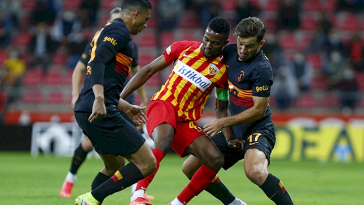 Kayserispor evinde Galatasaray'ı farklı geçti