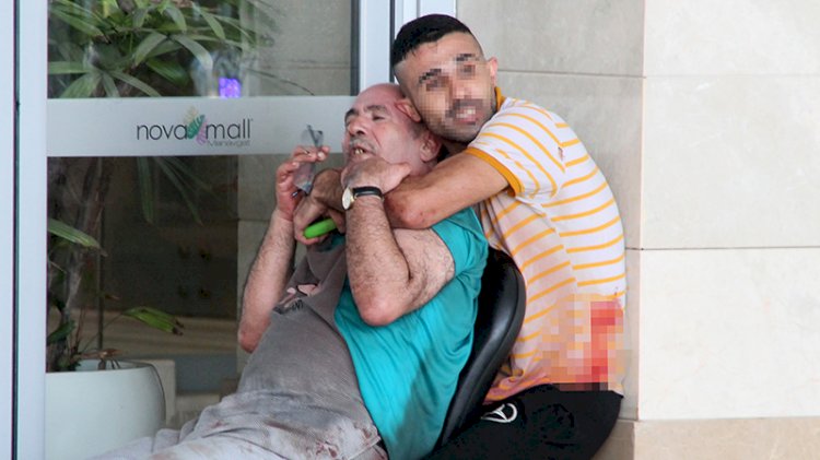 Boğazı kesiliyordu: Takla atarak kurtuldu