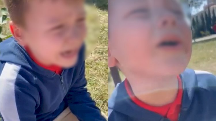 7 yaşındaki çocuğa korku dolu anlar yaşattı