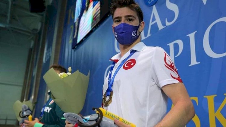 Milli yüzücüden tarihi dünya şampiyonluğu