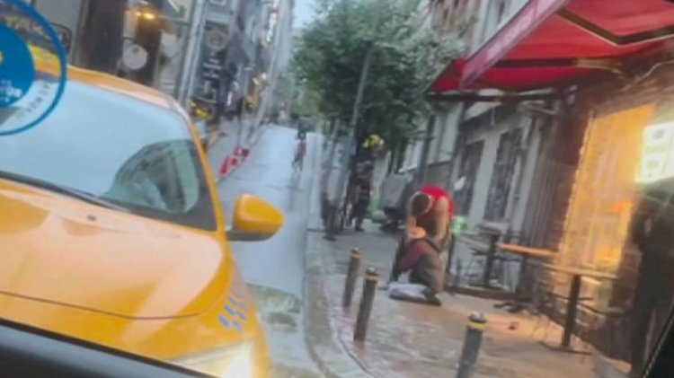 Amerikalı turist otel çalışanını darbetti