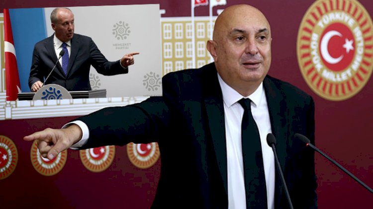 CHP'den Muharrem İnce'ye sert tepki: Nifak sokmak için içiniz içinizi yiyor, biliyoruz!