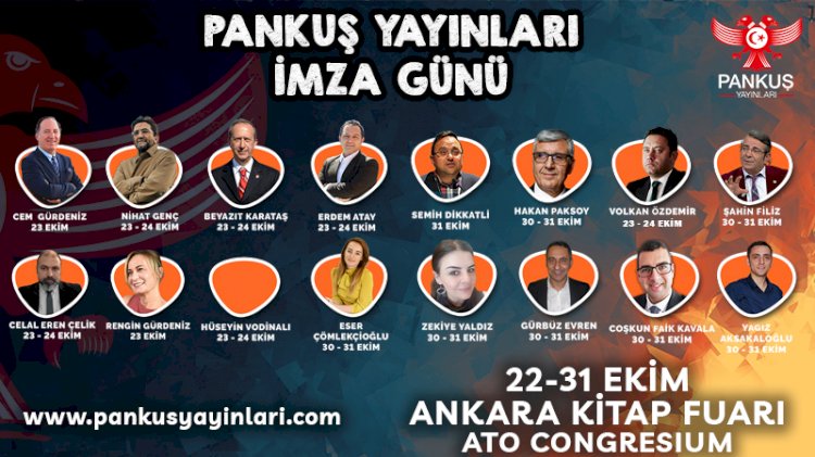 Pankuş yazarları okurlarıyla buluşuyor