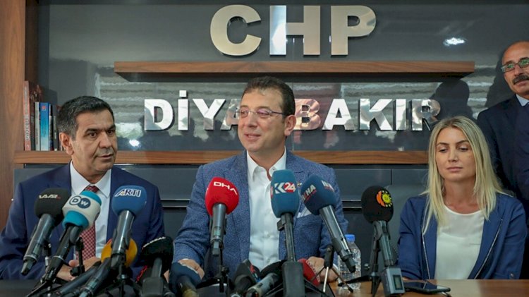 Ekrem İmamoğlu bugün Diyarbakır'da... Sergi diye gitti miting yapacak