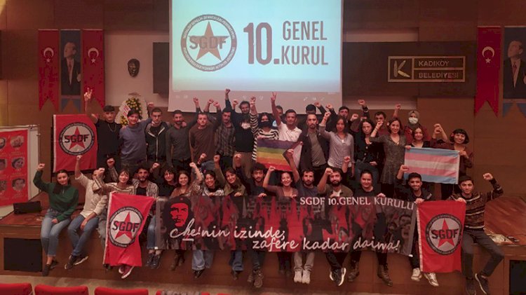 Türkiye'ye 'sömürgeci faşist Türk devleti' diyen örgüte belediye salon vermiş!