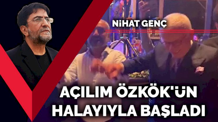 Açılım Ertuğrul Özkök'ün halayıyla başladı