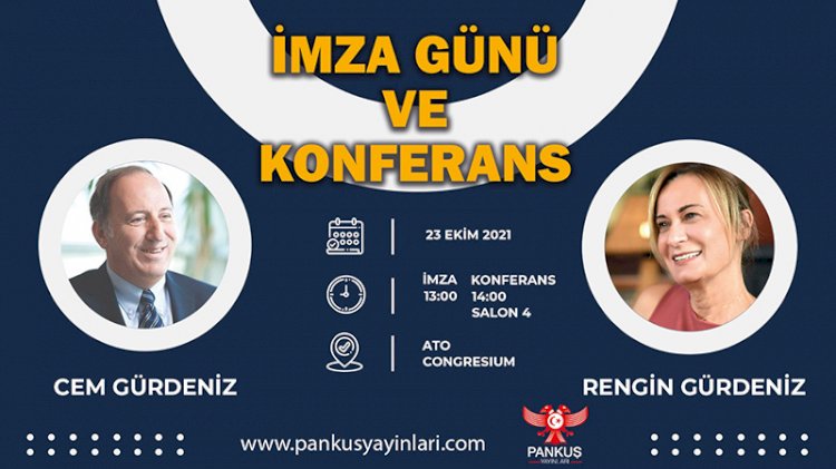 Cem Gürdeniz ve Rengin Gürdeniz Ankara Kitap Fuarı'nda