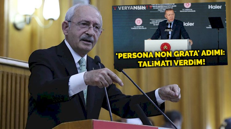 Kılıçdaroğlu'ndan Erdoğan'ın 'istenmeyen adam' çıkışına yanıt