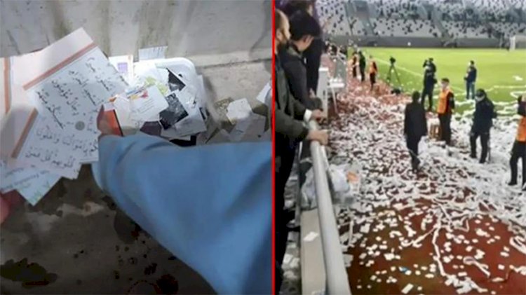 Kuran'ı konfeti yapıp stada atmışlardı! Ordu'daki olayda yeni gelişme