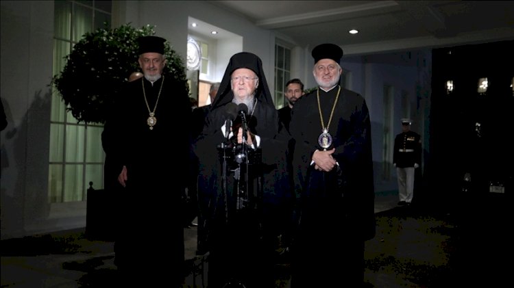 Biden, Bartholomeos ile görüştü