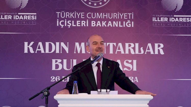 Süleyman Soylu'dan muhtarlara hukuk tanımama tavsiyesi