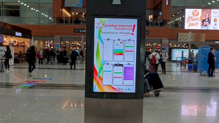 Sabiha Gökçen Havalimanı’nda ücretsiz Wi-Fi