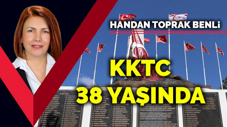 KKTC 38 yaşında