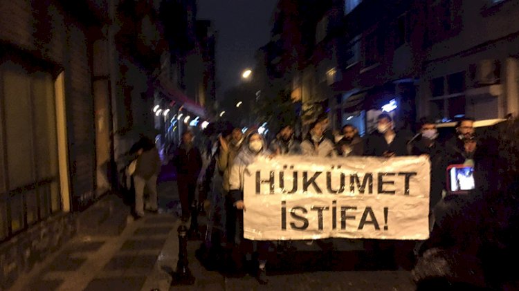 Döviz kurundaki sert yükselişin ardından Ankara ve İstanbul'da eylem