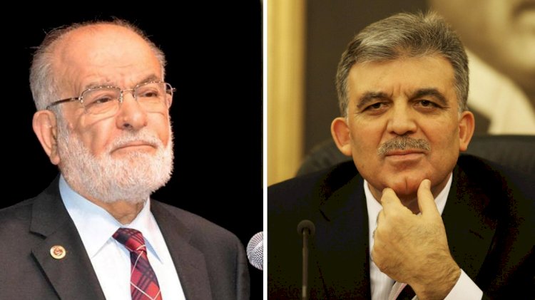 Karamollaoğlu, Abdullah Gül ile 1 buçuk saat baş başa görüştü