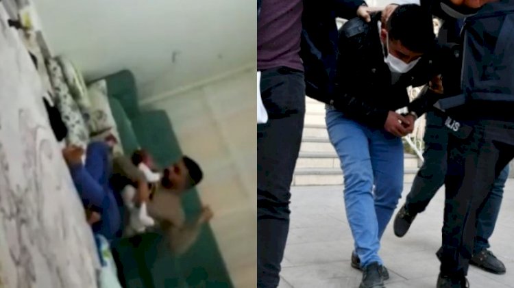 Bebeğini döven babadan pes dedirten savunma