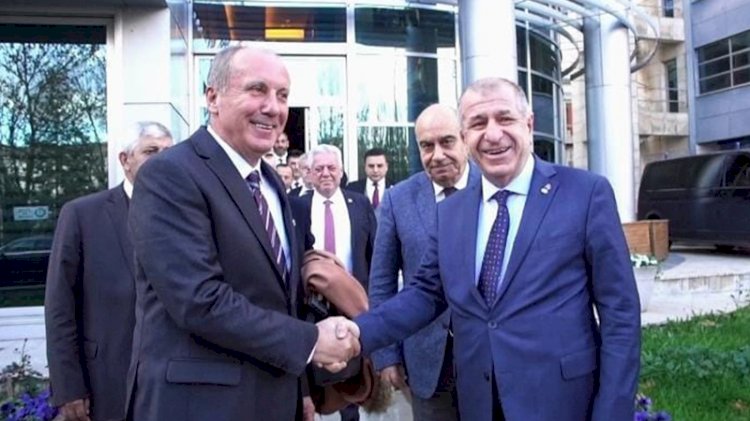 Muharrem İnce ile Ümit Özdağ bir araya geldi