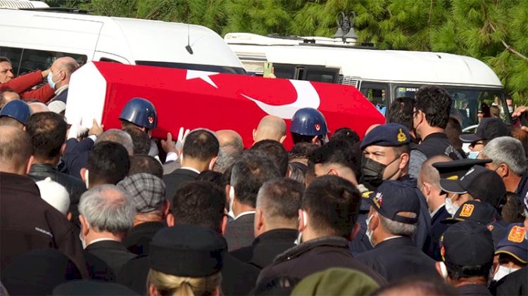 Şehit astsubay Celil Mutlu, son yolculuğuna uğurlandı