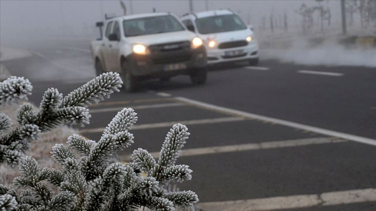 Meteoroloji'den buzlanma ve don uyarısı