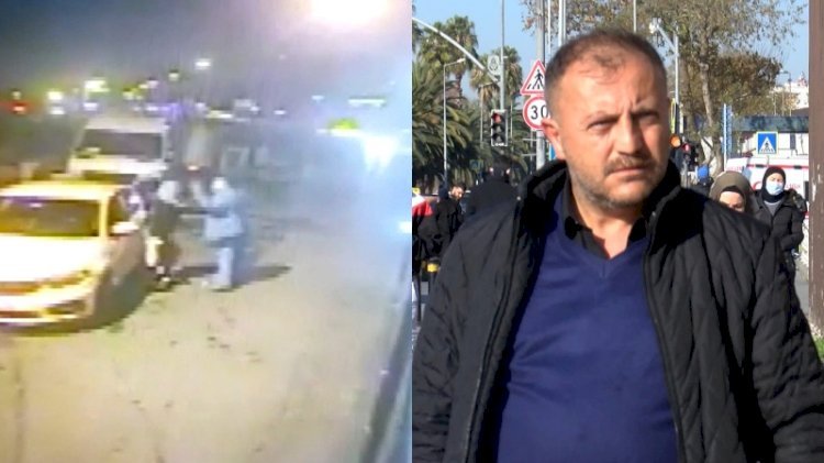 Kadın turisti yola iten taksici konuştu