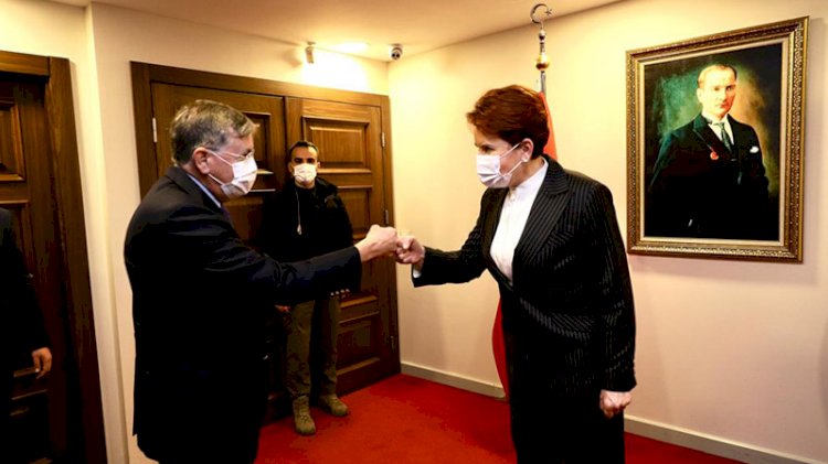 ABD Büyükelçisi Satterfield, Meral Akşener'le görüştü