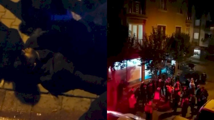 Taciz şüphelisini bayılana kadar dövdüler