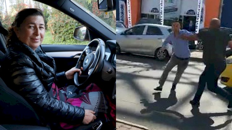 Kadın taksi şoförüne 'satırlı saldırı' iddiası