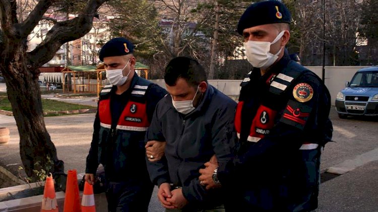 Eşini koruyan jandarmalarla çatışmıştı... Eski uzman çavuş yakalandı