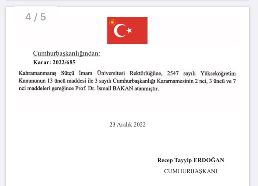 Erdoğan, rektörü yanlış üniversiteye atadı