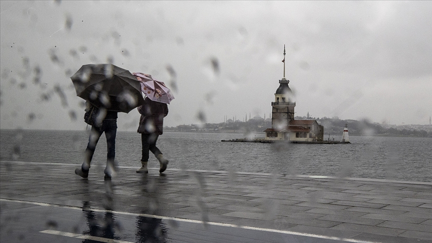Meteoroloji’den İstanbul dahil 12 il için ‘sağanak’ alarmı