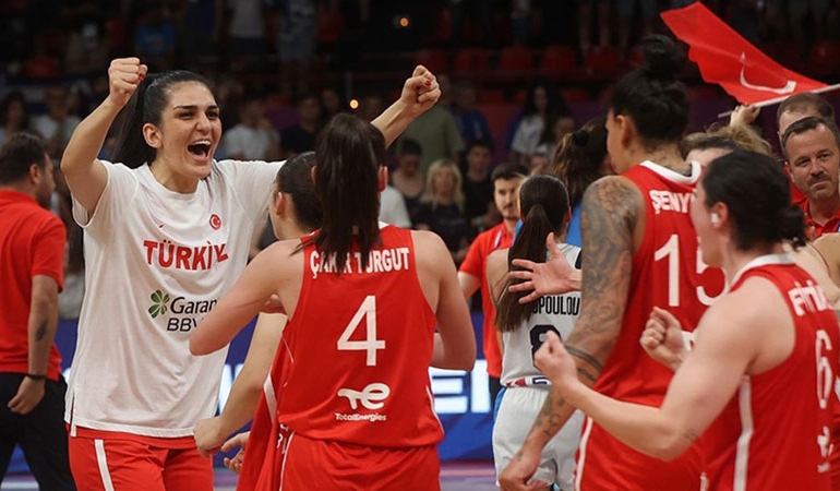 A Milli Kadın Basketbol Takımı Avrupa’da çeyrek finalde!