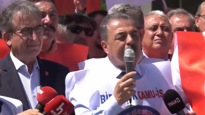 Birleşik Kamu-İş’ten memur zammına tepki: Bunun tek bir müsebbibi Saray’da oturan Cumhurbaşkanı!