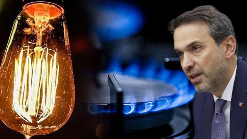 Doğal gaz ve elektriğe zam sinyali! Bakan Bayraktar nisan ayını işaret etti…