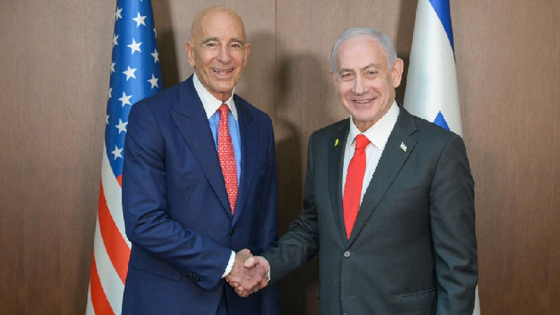 Tom Barrack, Netanyahu ile görüştü: Tek cümlelik açıklama