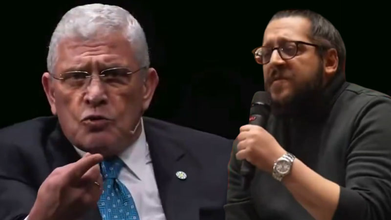 Müsavat Dervişoğlu’ndan gazeteci Ercan Küçük’e tepki çeken tavırlar