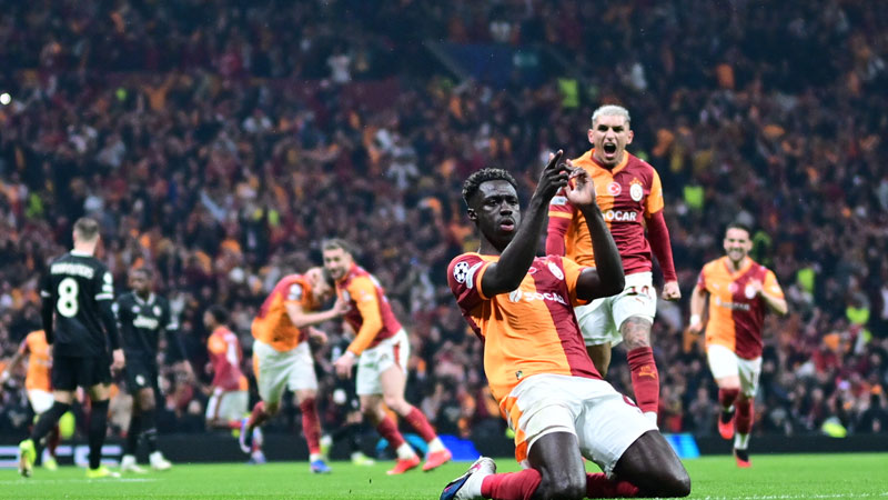 Galatasaray Juventus’a gol olup yağdı