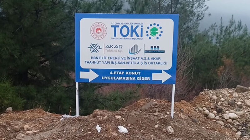 Dere yatağındaki TOKİ projesini mahkeme durdurdu!