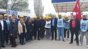 Doruk Madencilik işçileri Ankara’ya ulaştı: ‘Esas mücadelemiz şimdi başladı’