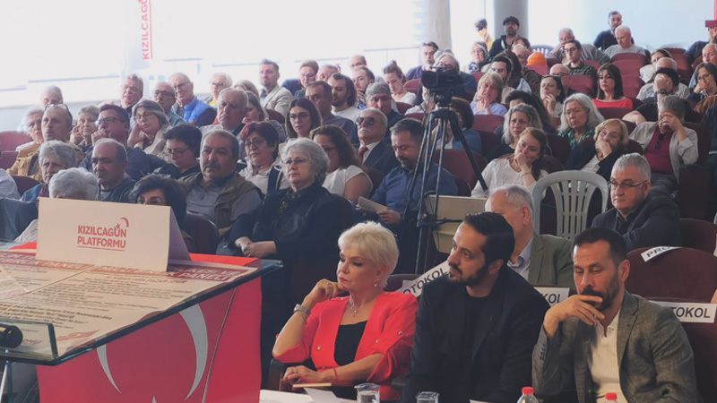 Kızılcagün Platformu bölücü açılıma İzmir’den bayrak kaldırdı