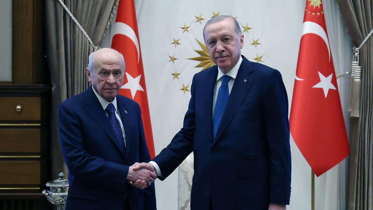 Bahçeli’den Erdoğan’a ziyaret