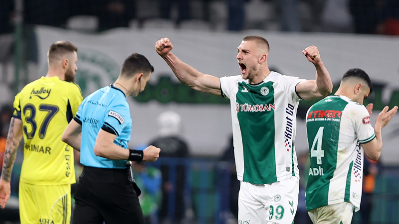Konyaspor Türkiye Kupası’nda yarı finalde! Fenerbahçe veda etti…