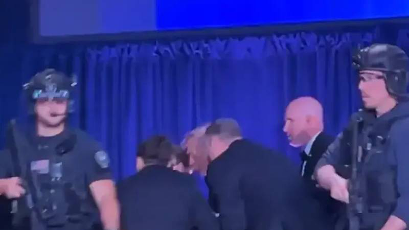 Trump’ın katıldığı gecede silahlı saldırı girişimi